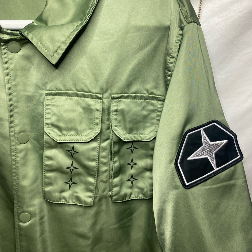 Time Space Green Jacket View 4